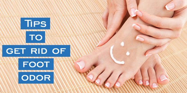 tips to get rid of foot odor