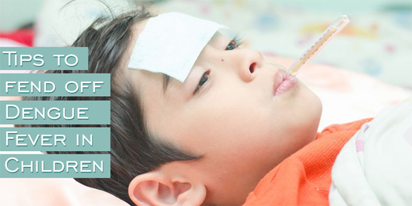 Tips to fend off dengue fever in children