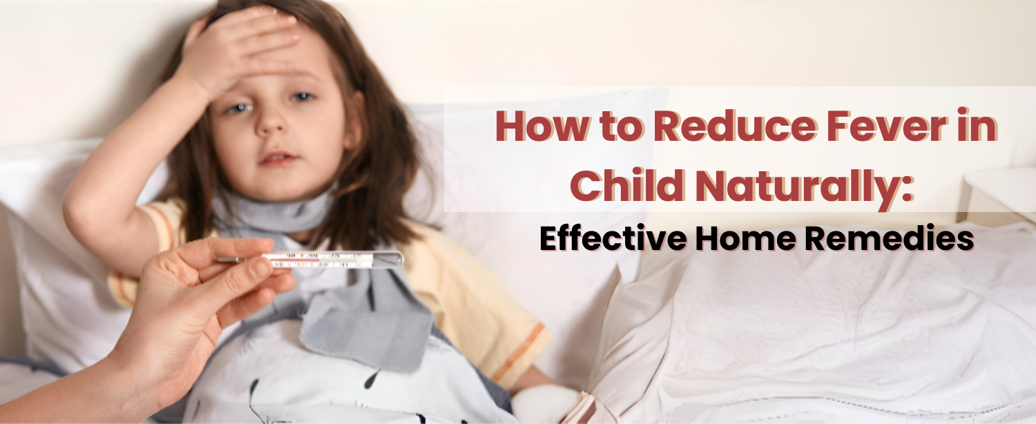 how to reduce fever in child naturally