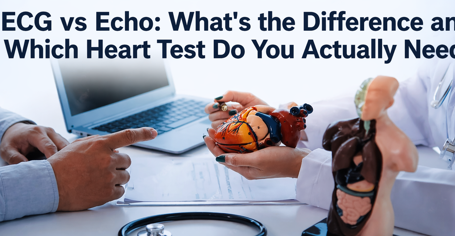 ecg vs echo​